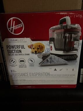 Hoover CleanSlate Powerful Suction Carpet & Upholstery Spot Cleaner - Red/White